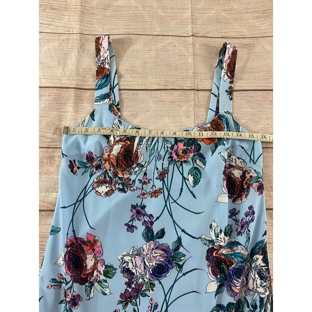 Cooper Street Women's Blue Floral high Low Summer Dress - 4 - Picture 5 of 12